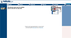 Desktop Screenshot of journeytotheson.faithsite.com