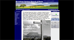 Desktop Screenshot of hermitagesprings.faithsite.com