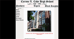 Desktop Screenshot of cohn.faithsite.com