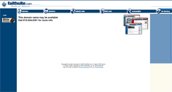 Desktop Screenshot of cconline.faithsite.com