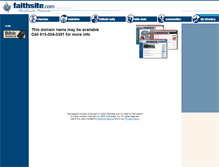 Tablet Screenshot of christianvoices.faithsite.com