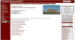Desktop Screenshot of alvcoc.faithsite.com